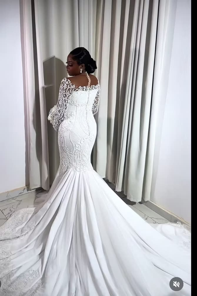 Look 7 — bespoke couture gown by The Feyi Agbaje