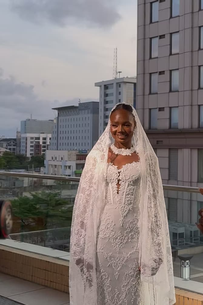 Look 12 — bespoke couture gown by The Feyi Agbaje