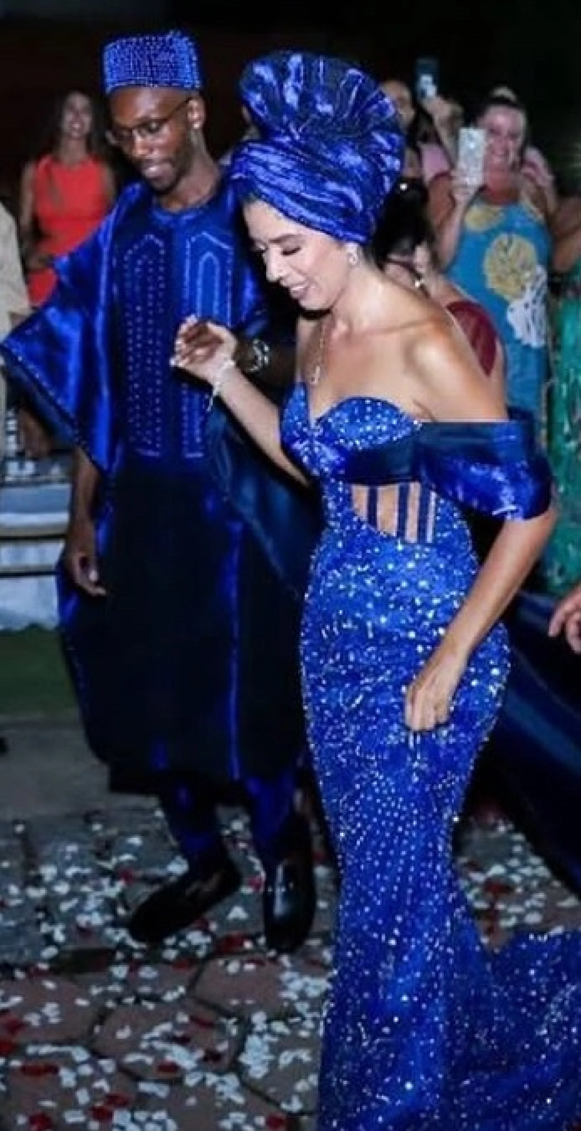 Custom-made bespoke dress by The Feyi Agbaje
